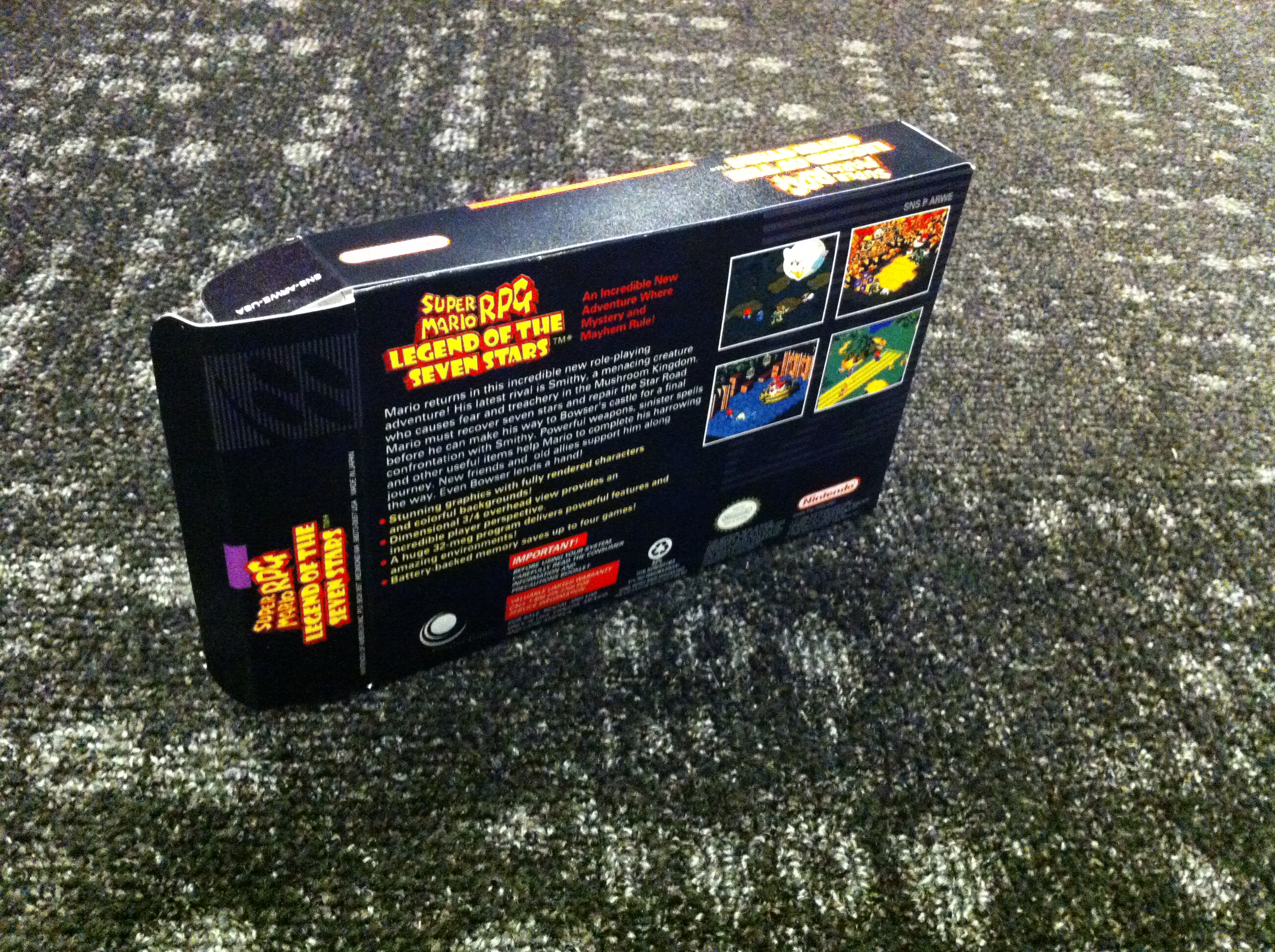 super mario rpg box art super mario rpg box art