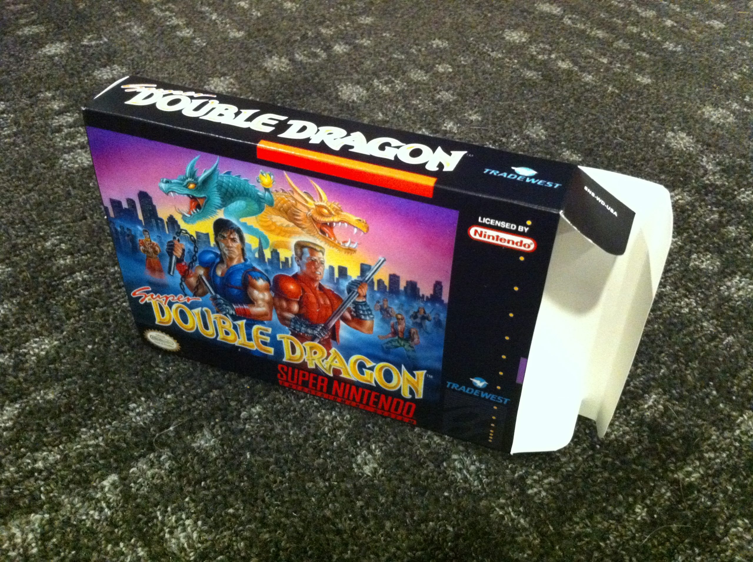  Super Double Dragon (Super Nintendo, SNES