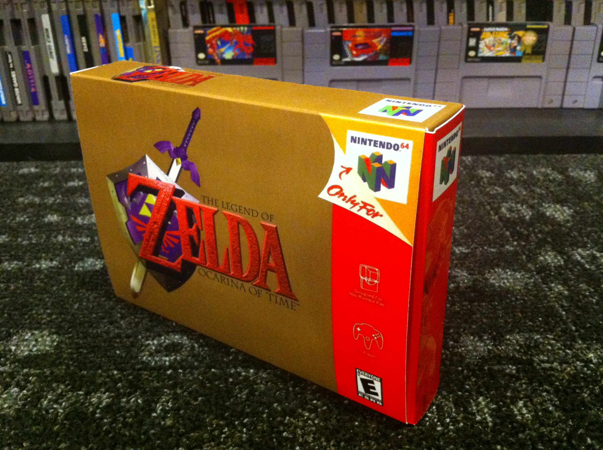 NES Zelda, The Legend of Classic SeriesBox My Games! Reproduction