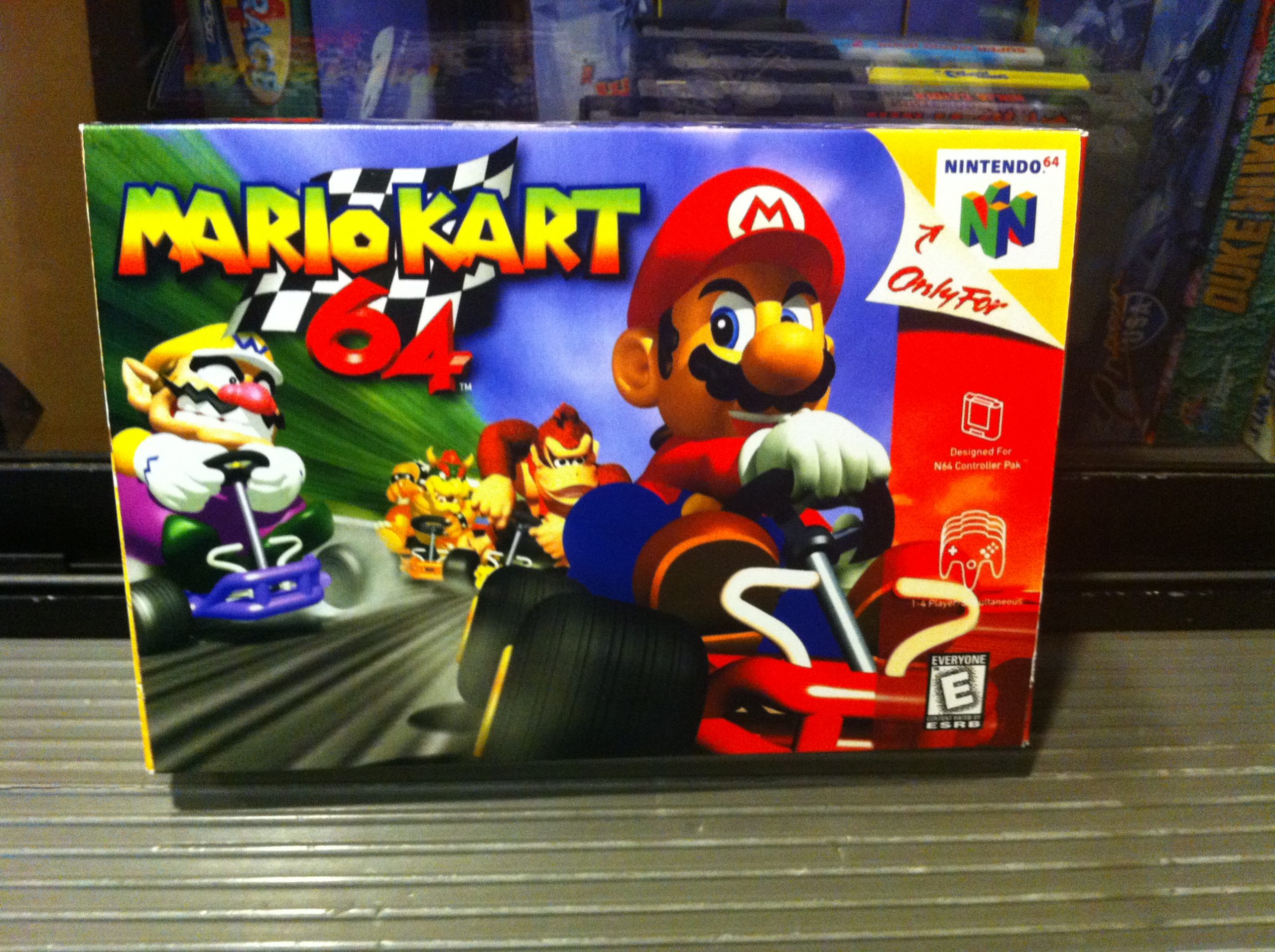 lanthan I at fortsætte Mario Kart 64 | Box My Games! Reproduction game boxes