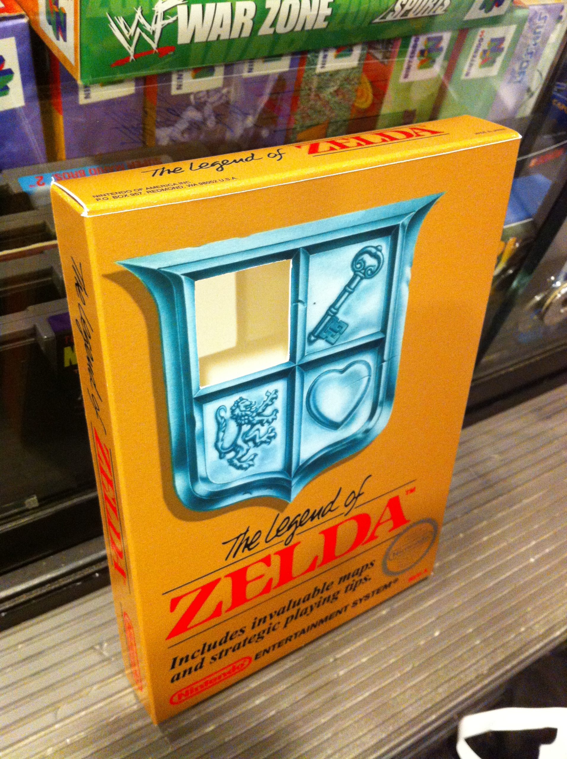 NES Zelda, The Legend of Classic SeriesBox My Games! Reproduction