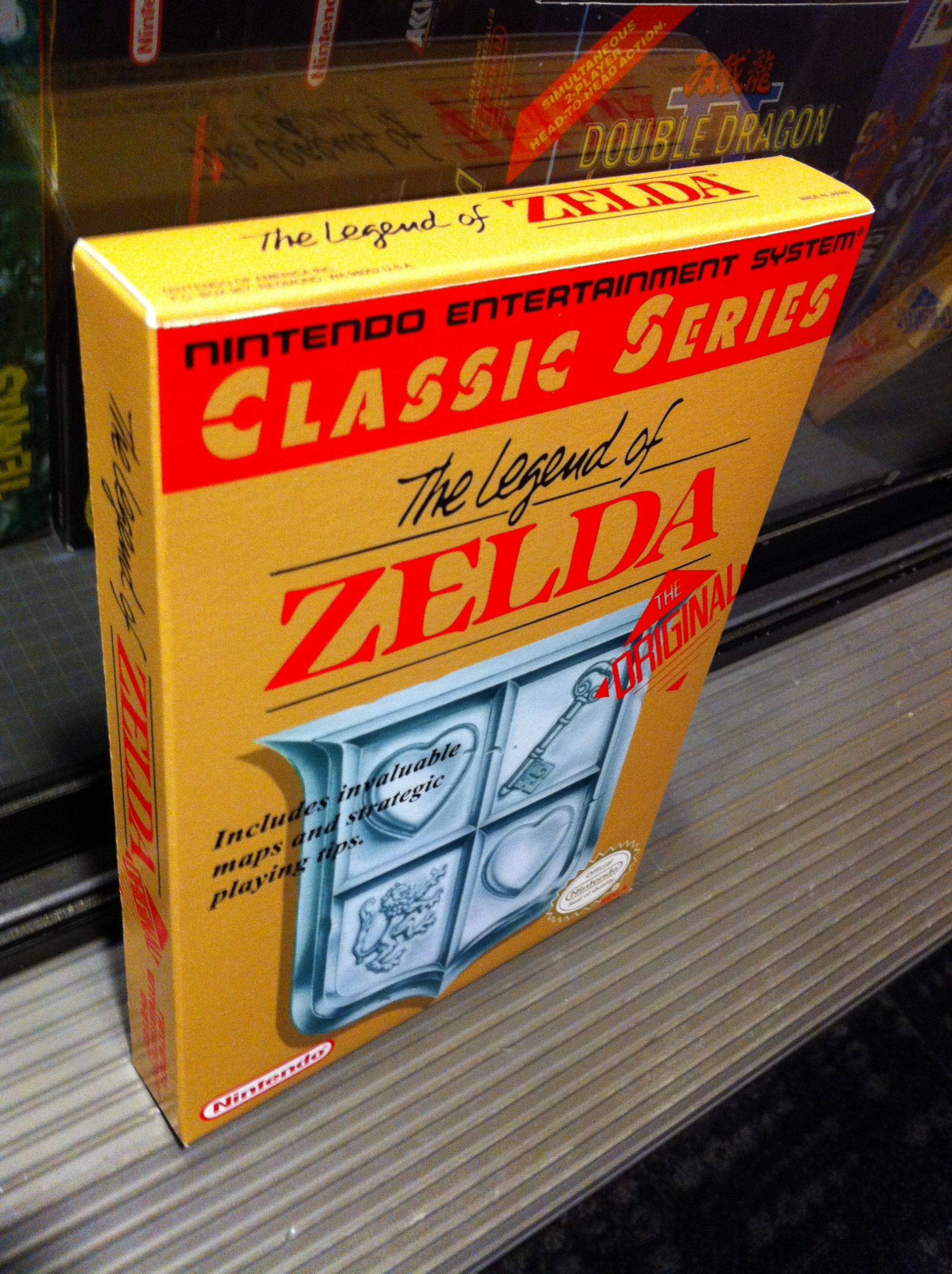 NES Zelda, The Legend of Classic SeriesBox My Games! Reproduction