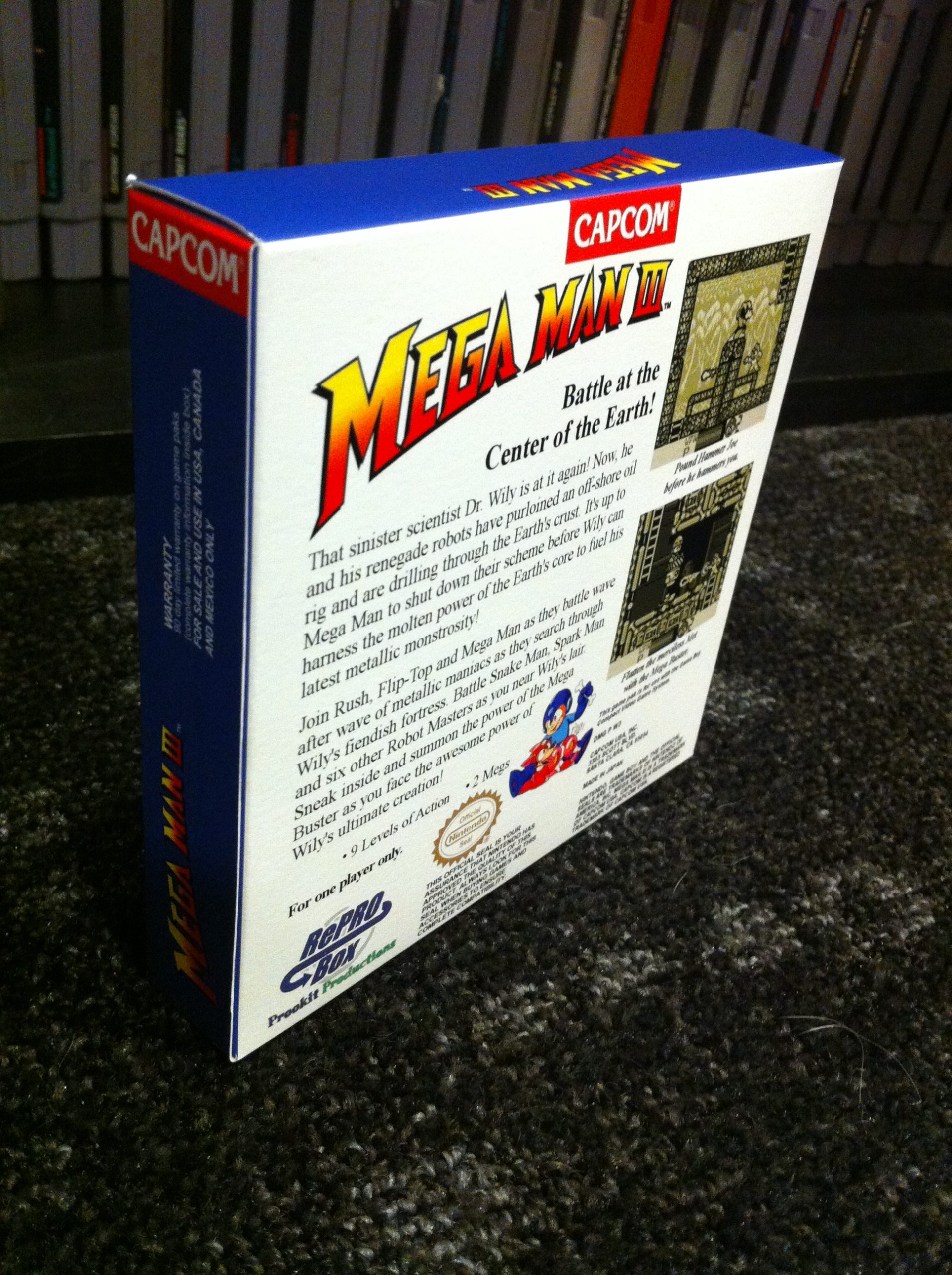 Mega Man 3 for Nintendo Gameboy