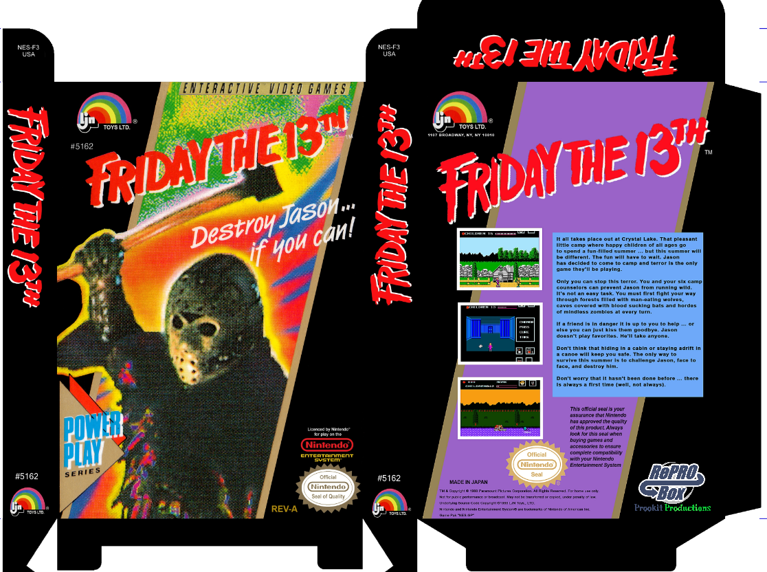 friday the 13th nes