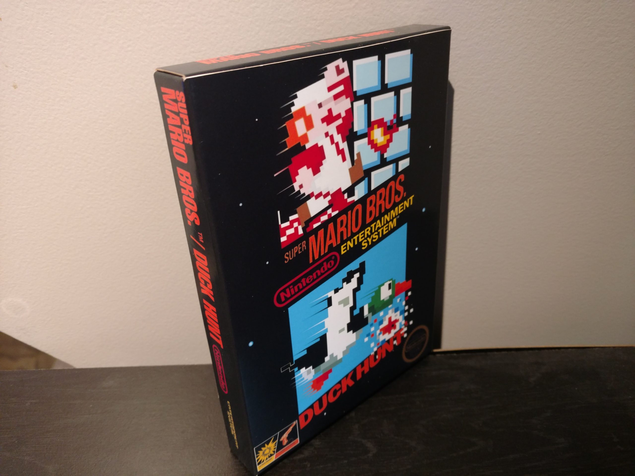 Nintendo Nes Super Mario Bros Box 