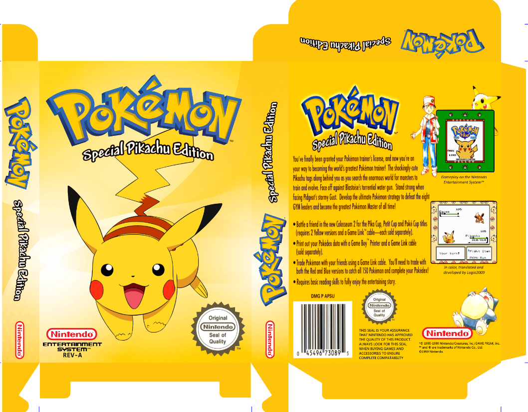 Pokemon Yellow Original