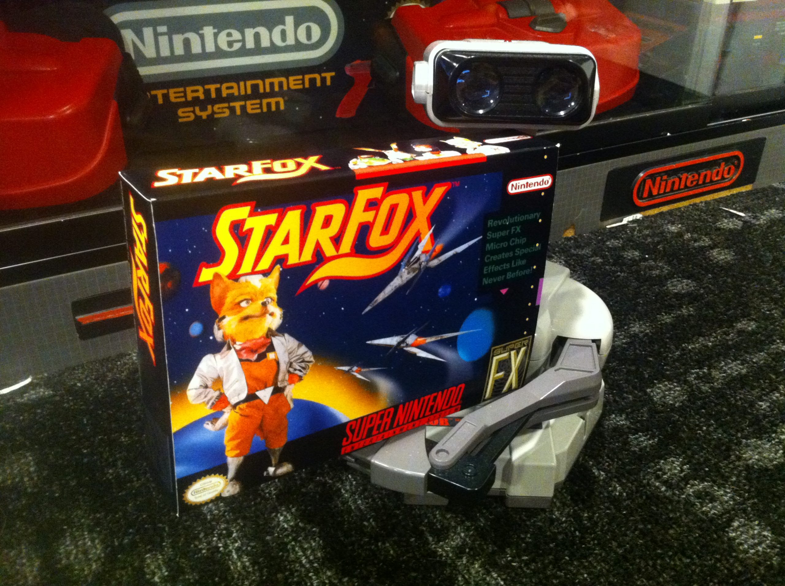 SNES Star Fox boxBox My Games! Reproduction game boxes