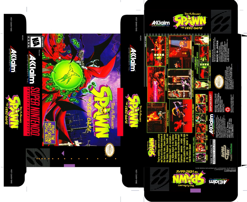 spawn super nintendo