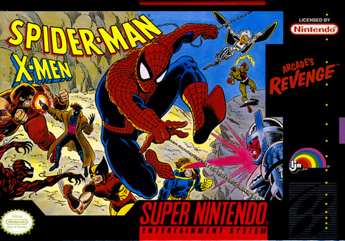 spiderman and xmen arcade revenge