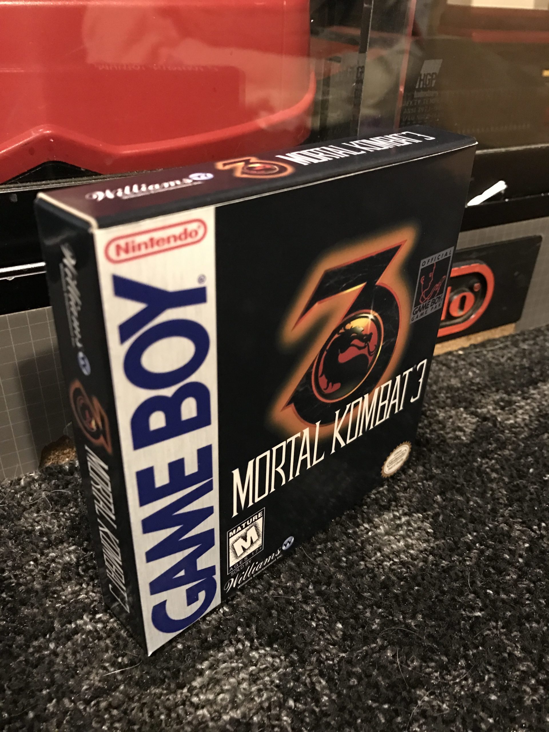 Mortal Kombat 3 (game boy) Game BoxBox My Games! Reproduction game boxes