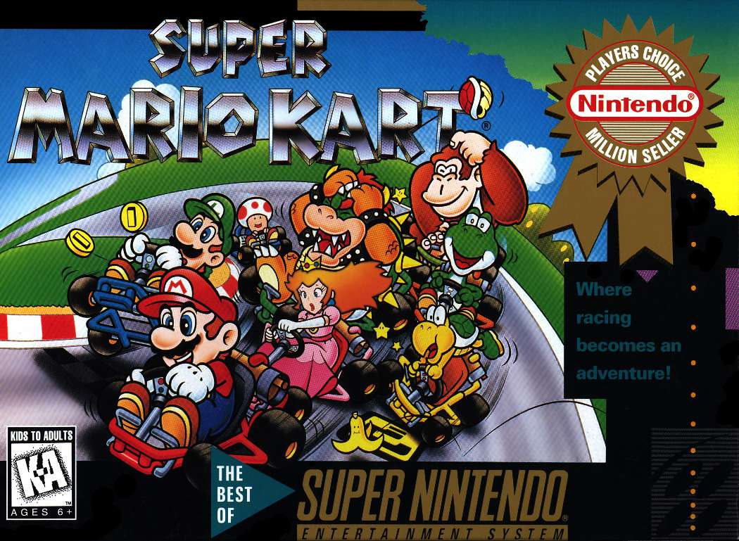 Super Mario Kart Players ChoiceBox My Games! Reproduction game boxes