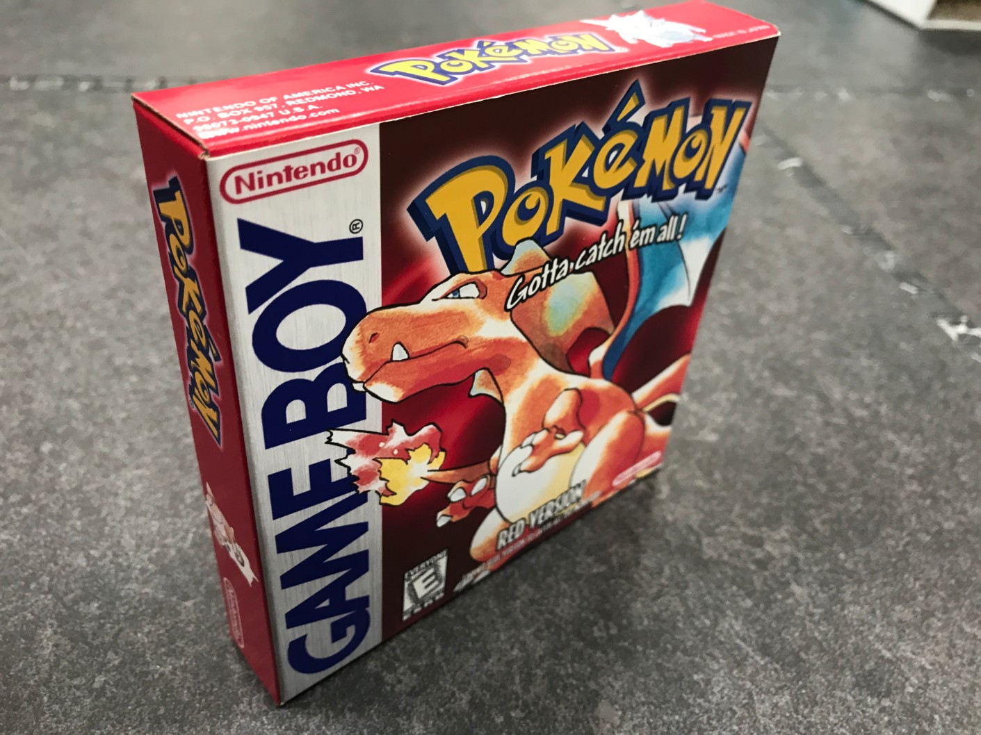 Pokemon Red | Box My Games! Reproduction game boxes